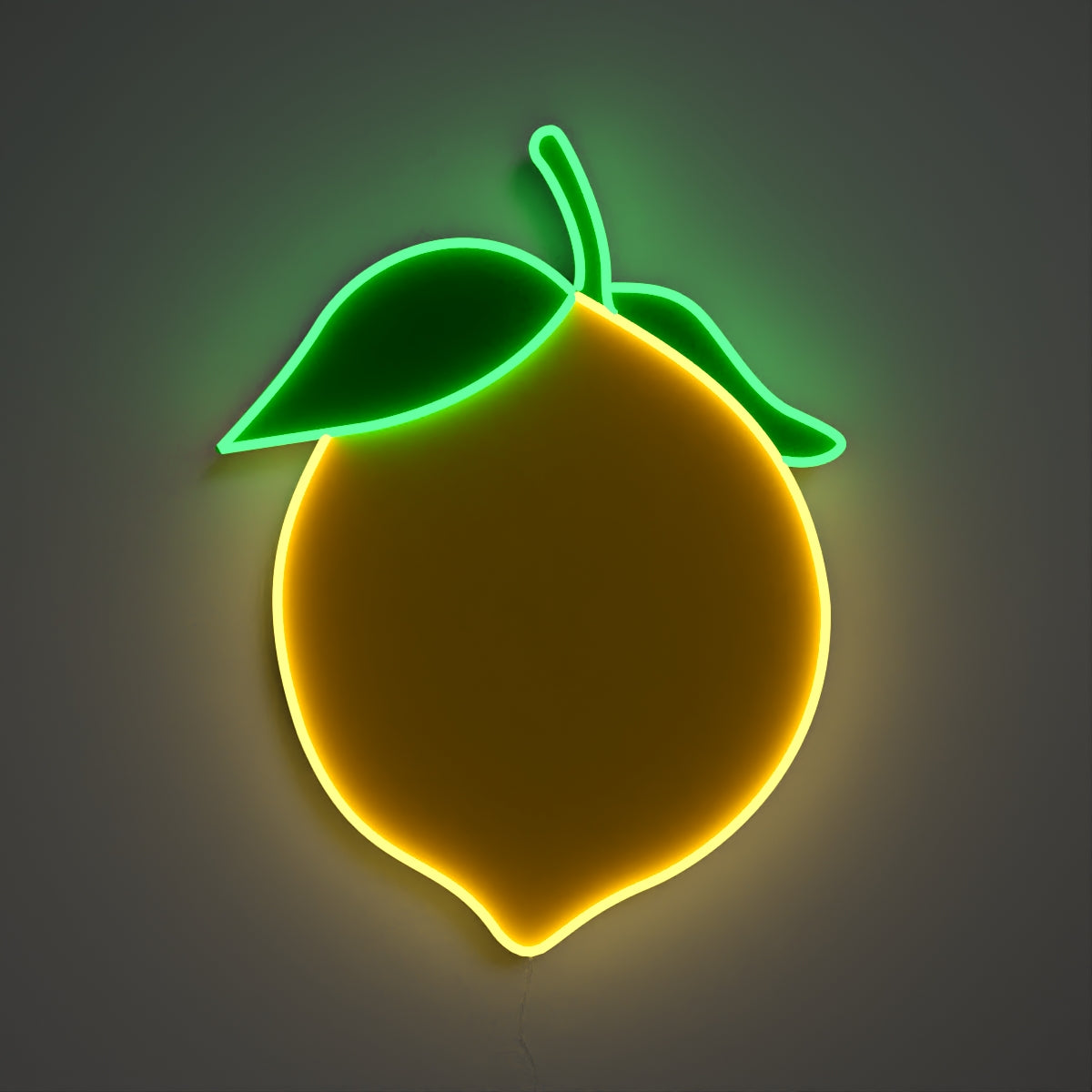 Lemon - signe en néon LED